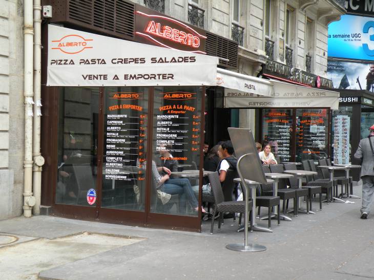  pizzéria Alberto, bd Montparnasse